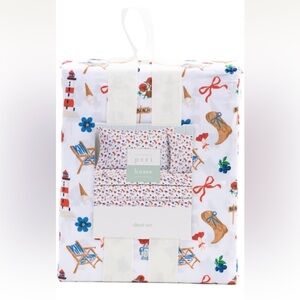 NWT Peri Home American Dream Twin Sheet Set